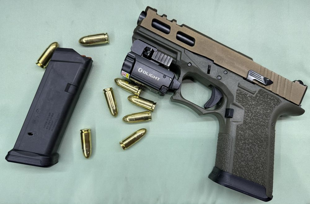 Example firearm display at Ultimate Gun Shop